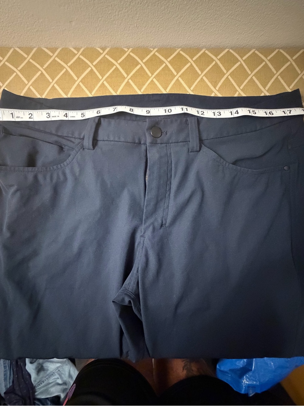 Lululemon Men’s Black Commission ABC Dress Pants Slacks Approx 34x30